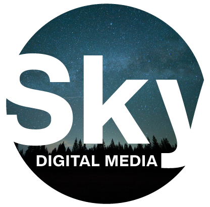 Sky Digital Media Masked Logo Dark